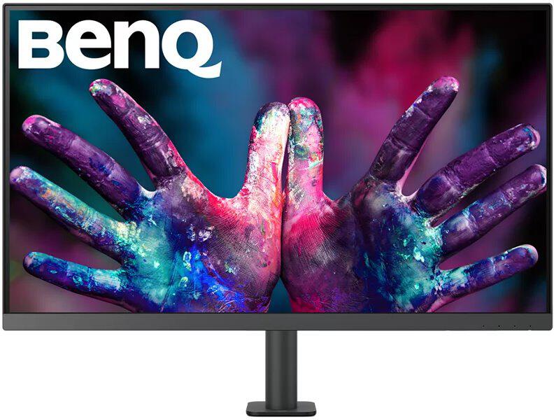BENQ 32" LED PD3205UA/ 3840x2160/ IPS panel/ 1000:1/ 5ms/ HDMI/ DP/ 2xUSB-C/ 3x USB/ Pivot/ repro/stojan s ramenem/černý (9H.LKGLA.TPE)