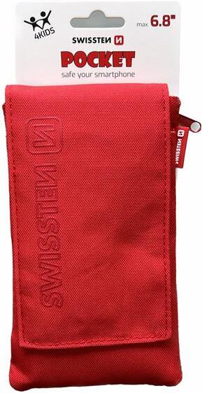 POUZDRO SWISSTEN POCKET 6,8" ČERVENÉ
