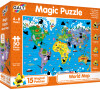 Magické puzzle - Mapa světa