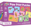 Puzzle - Zvířátka a jejich stopy