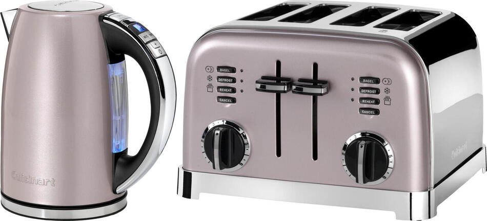 SET Rychlovarná konvice Cuisinart CPK17PIE + Topinkovač Cuisinart CPT180PIE