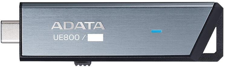 ADATA UE800/256GB/USB 3.2/USB-C/Stříbrná (AELI-UE800-256G-CSG)