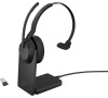 Jabra Evolve2 55 / Mono / ANC / USB / BT-USB / Bezdrát / Stand / Černá (25599-889-989)