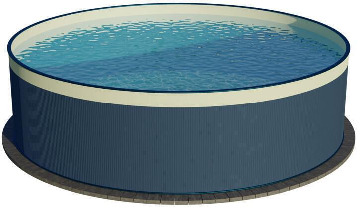 Nadzemní bazén CF 450 x 122 cm, antracit / blue