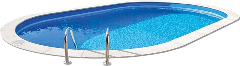 Zapuštěný bazén CF Exclusiv 600 x 320 x 150 cm, white / blue