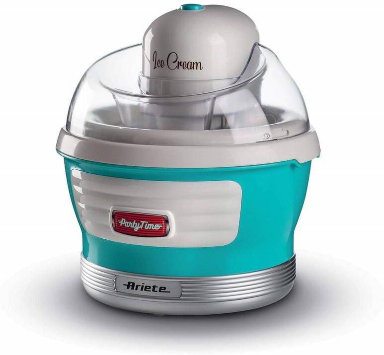 Ariete Party Time Ice Cream Maker 643/01, modrý