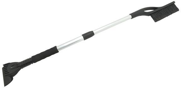 Autoškrabka COMPASS 10321 Black teleskopická