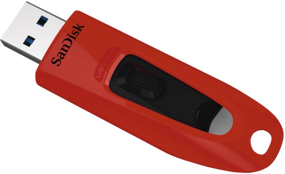 Sandisk Ultra/32GB/USB 3.0/USB-A/Červená (SDCZ48-032G-U46R)