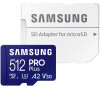 Samsung micro SDXC 512GB PRO Plus + SD adaptér (MB-MD512SA/EU)