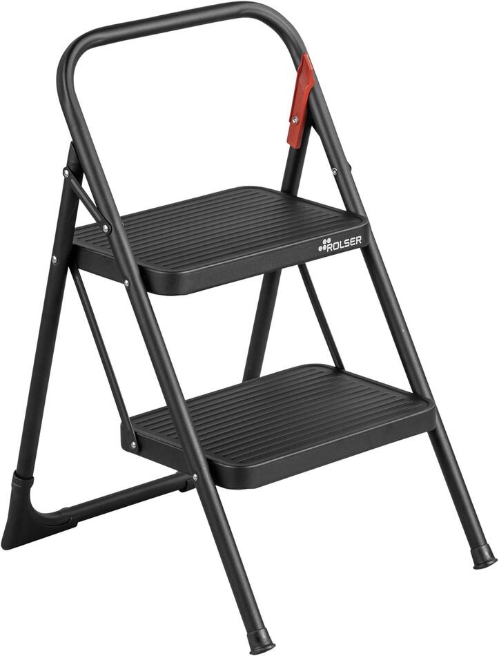 Schůdky Rolser EN131 M10 UNE, 2 stupně, černé