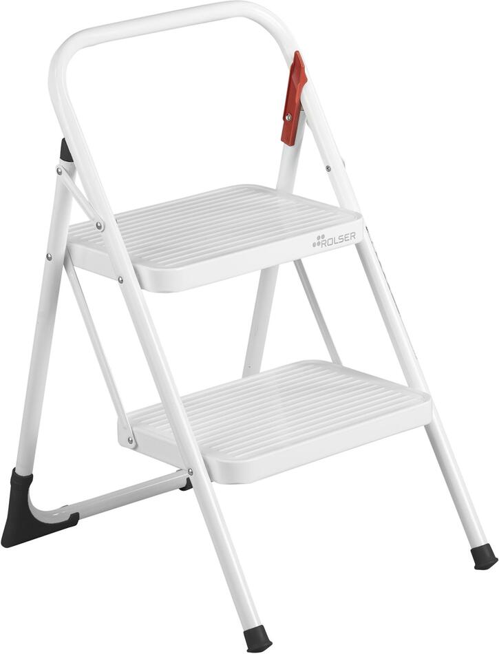 Schůdky Rolser EN131 M10 UNE, 2 stupně, bílé