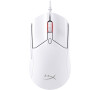 HyperX Pulsefire Haste 2/Herní/Optická/Pro praváky/26 000 DPI/Drátové USB-A/Bílá (6N0A8AA)