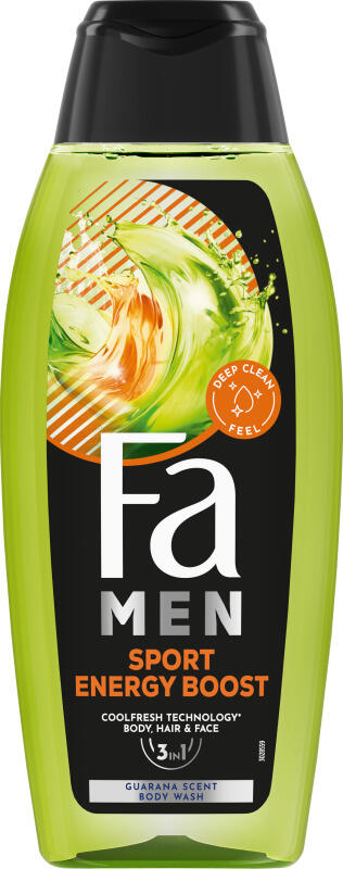 Fa Men sprchový gel 3v1 Sport Energy Boost, 400 ml