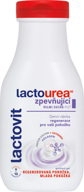 Lactovit Lactourea zpevňující sprchový gel 300ml