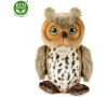 Rappa Plyšová sova 26 cm ECO-FRIENDLY
