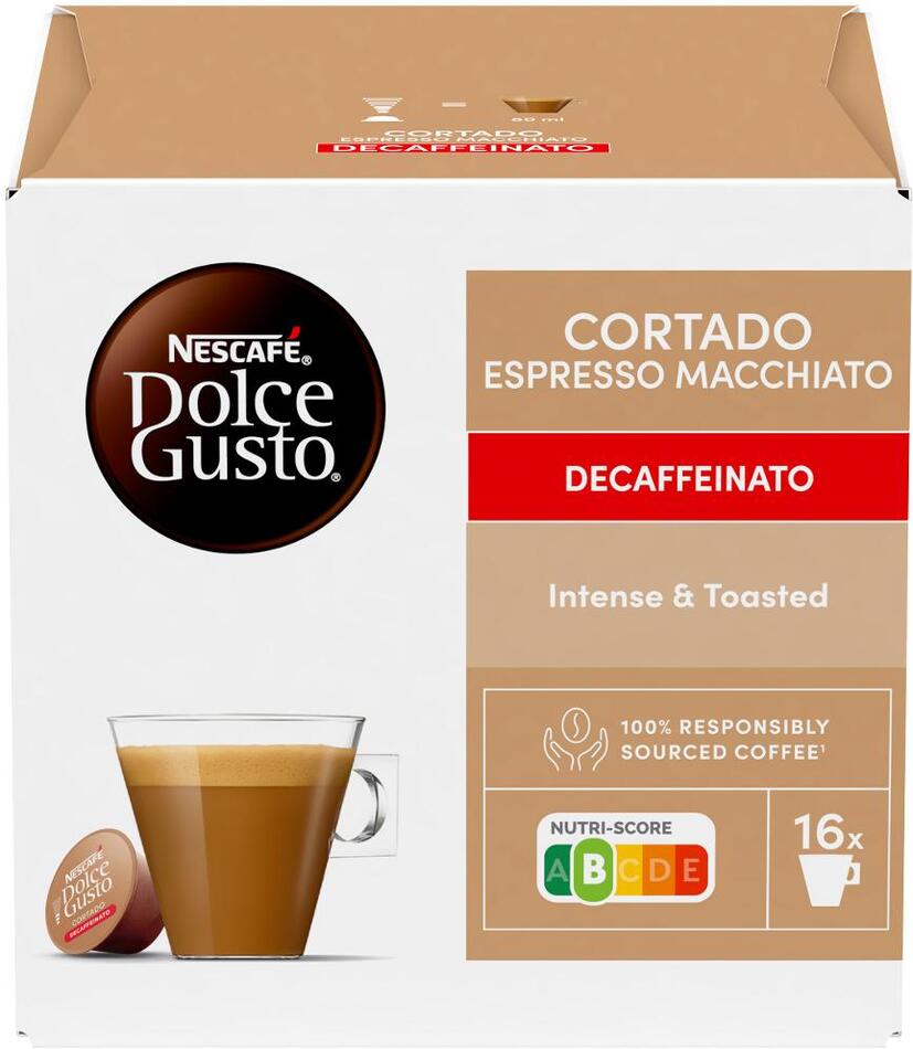 Kapsle Nescafé Dolce Gusto Cortado Decaffeinato