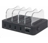 MANHATTAN USB nabjec stanice, 4-Port USB Charging Station, USB-A, ern (102261)