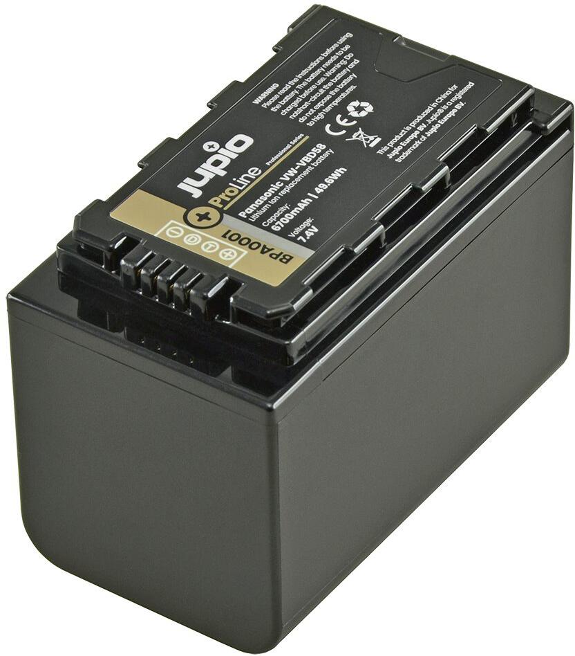 Baterie Jupio *ProLine* VW-VBD58 / AG-VBR59 6700 mAh pro Panasonic