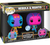 Funko POP Vinyl: GOTG3- 2PK Nebula & Mantis (BLKLT)