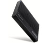 Axagon EE25-GTR, USB-C 10Gbps - SATA 6G 2.5" RIBBED box, černý