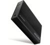 Axagon EE35-GTR, USB-C 5Gbps - SATA 6G 3.5" RIBBED box, černý
