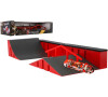 Skatepark Teddies skateboard prstový, plast
