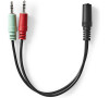 Stereo Audio Kabel NEDIS CAGB22160BK02