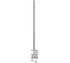 Neomounts FPMA-D935POLE / Clamp and pole (70 cm) FPMA-D935 & FPMA-D935D / Silver