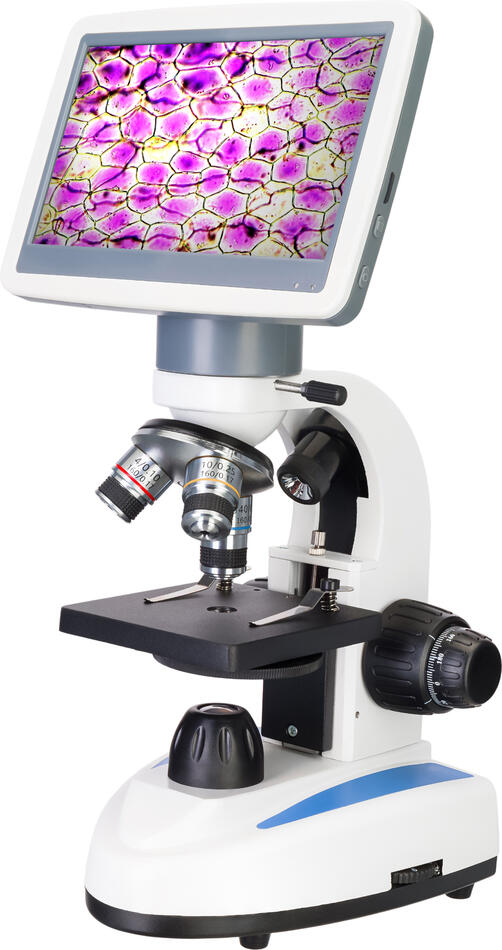 Mikroskop Levenhuk D85L LCD 40x–1600x. 7" obrazovka