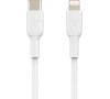 Belkin Lighting to USB-C kabel, 2m, bílý (CAA003BT2MWH)