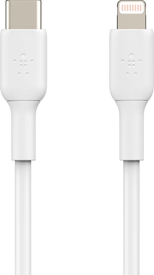 Belkin Lighting to USB-C kabel, 2m, bílý (CAA003BT2MWH)