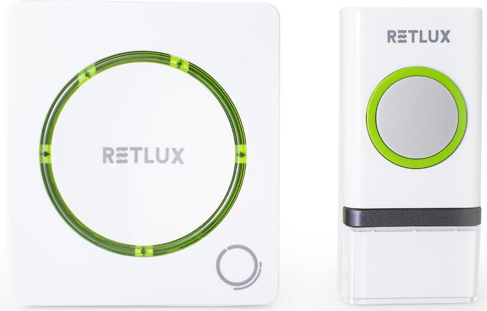 Bezdrátový zvonek 230V/1+1 Retlux RDB 110