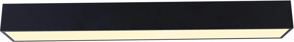 Immax NEO CANTO Smart stropní svítidlo 90x15cm 50W černé Zigbee 3.0