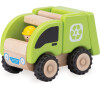 Wonderworld Dřevěné mini popelářské auto