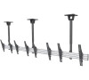 Neomounts Pro NMPRO-CMB4 / Flat Screen Menu Board Ceiling Mount - (4 x horizontal) / Black/silver