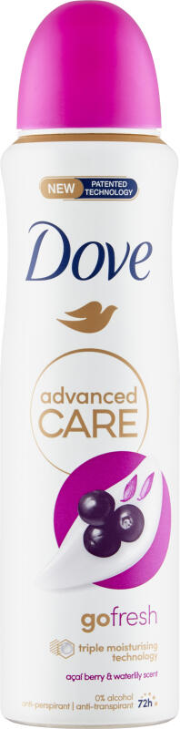 Dove Advanced Care Acai berry antiperspirant ve spreji 150 ml