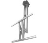 Neomounts PLASMA-C100 / Flat Screen Ceiling Mount (Height: 67-107 cm) / Silver