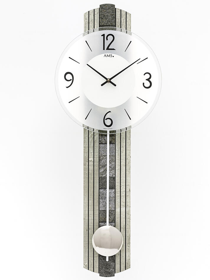 Designové kyvadlové hodiny 7490 AMS 62cm