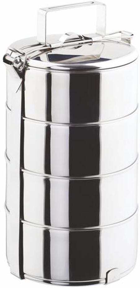 Nerezový jídlonosič TORO 4x1,25l