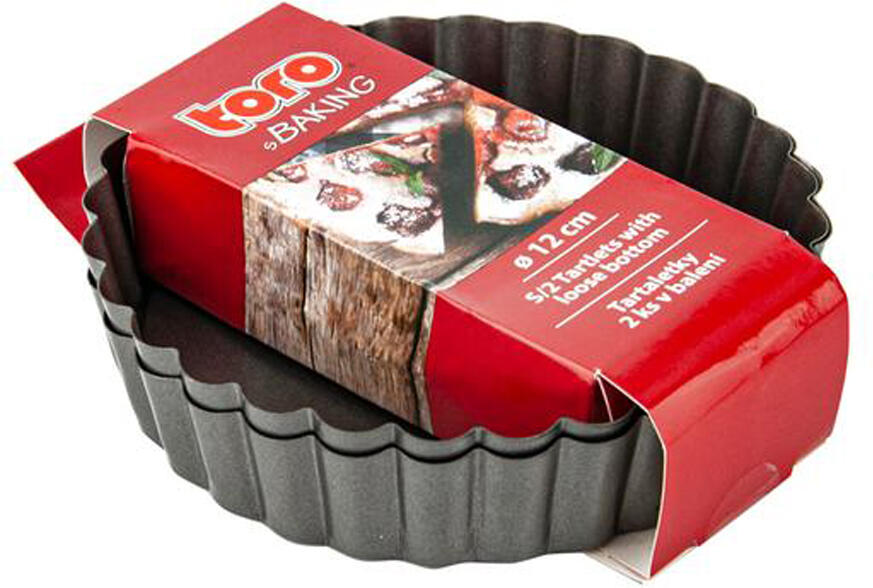 Forma na tartaletky 2ks TORO 13cm