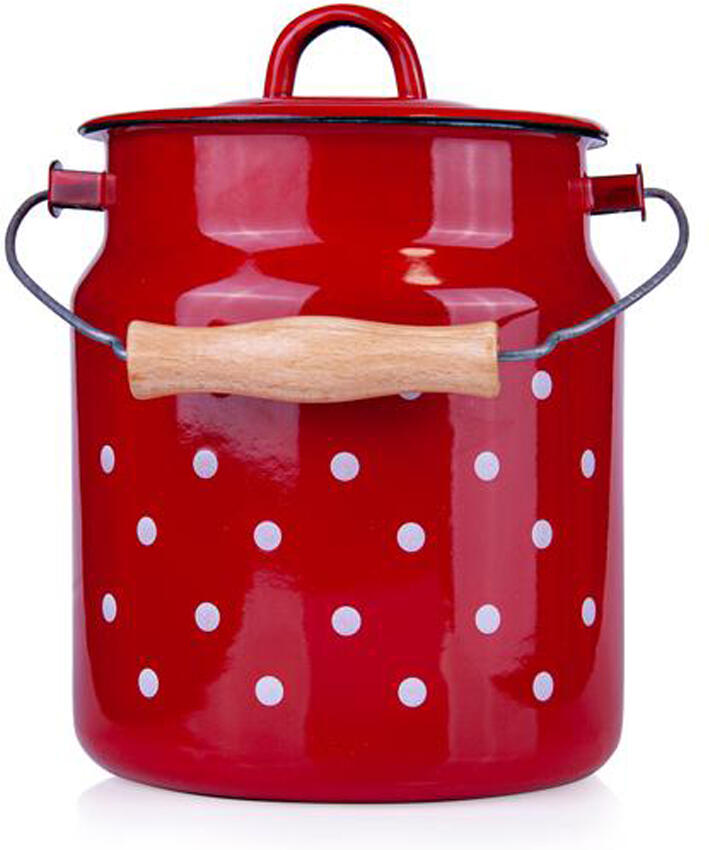 TORO smaltovaná bandaska 3,3l puntíky