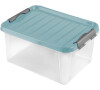 Plastový úložný box s víkem Heidrun Clip box 14l