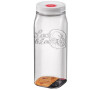 Lock&lock dÓZA NA POTRAVINY LOCK S VÍKEM SQUARE 1,3L PLAST