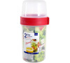Lock&lock dÓZA NA POTRAVINY 2V1, 760ML+310ML
