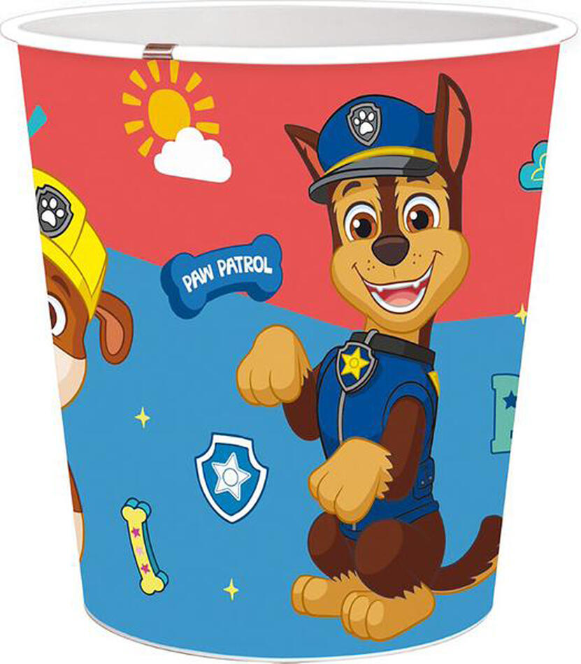STOR plastový odpadkový koš Paw Patrol 5l modrý