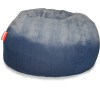 Sedací vak Jeans Round blue