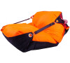 Sedací pytel 189x140 duo fluo orange - black