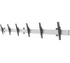 Neomounts Pro NMPRO-WMB3 / Flat Screen Menu Board Wall Mount - (3 x horizontal) / Black/silver