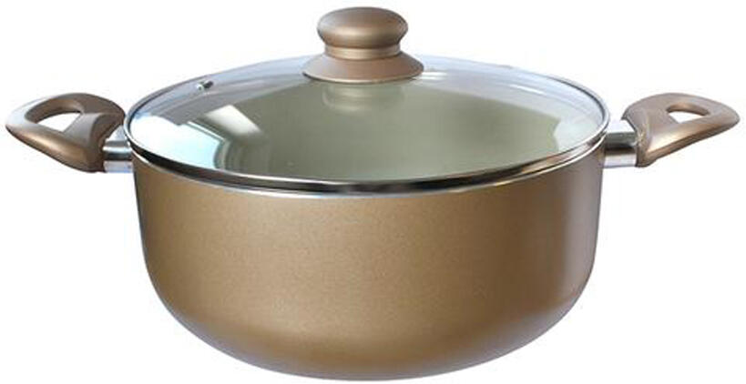 Kastrol TORO s keramickým povrchem 2,4 l, champagne