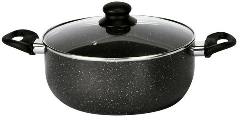 Kastrol s poklicí TORO Marble 2,4l nepřilnavý povrch